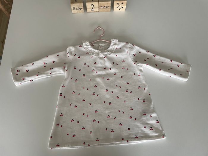 Ensemble robe + collants 24 mois fille - photo numéro 2