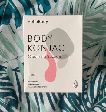 Body konjac : éponge nettoyante corps