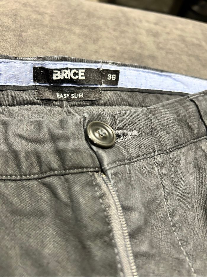 Chino Gris foncé Brice taille 36 - photo numéro 3
