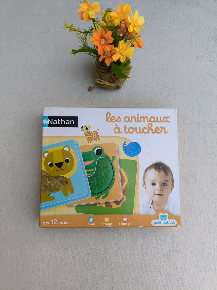 Jeu Les animaux à toucher Petit Nathan
