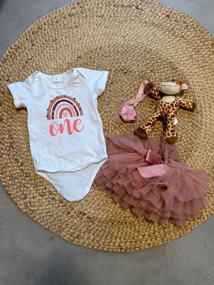 Ensemble body et jupe bébé fille Amazon
