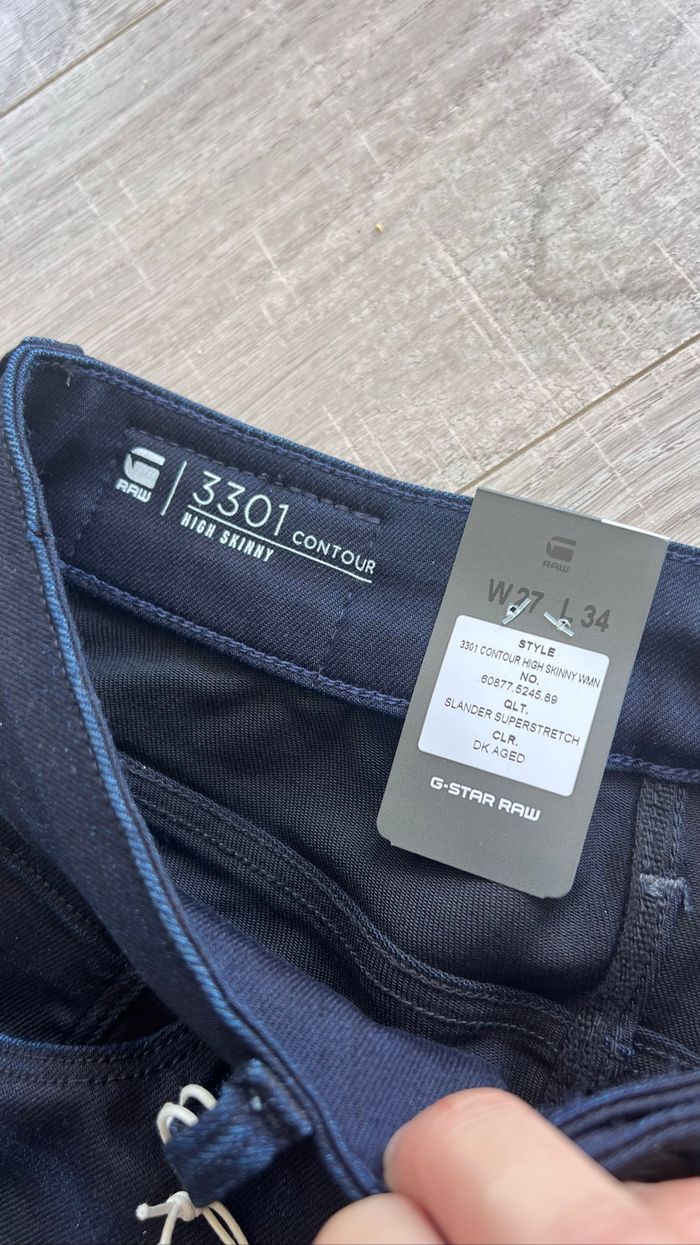 Jean G star Raw 3301 skinny - photo numéro 6