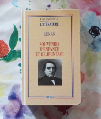 SOUVENIRS D'ENFANCE ET DE JEUNESSE par RENAN Ed. Atlas Les Génies de la Littérature