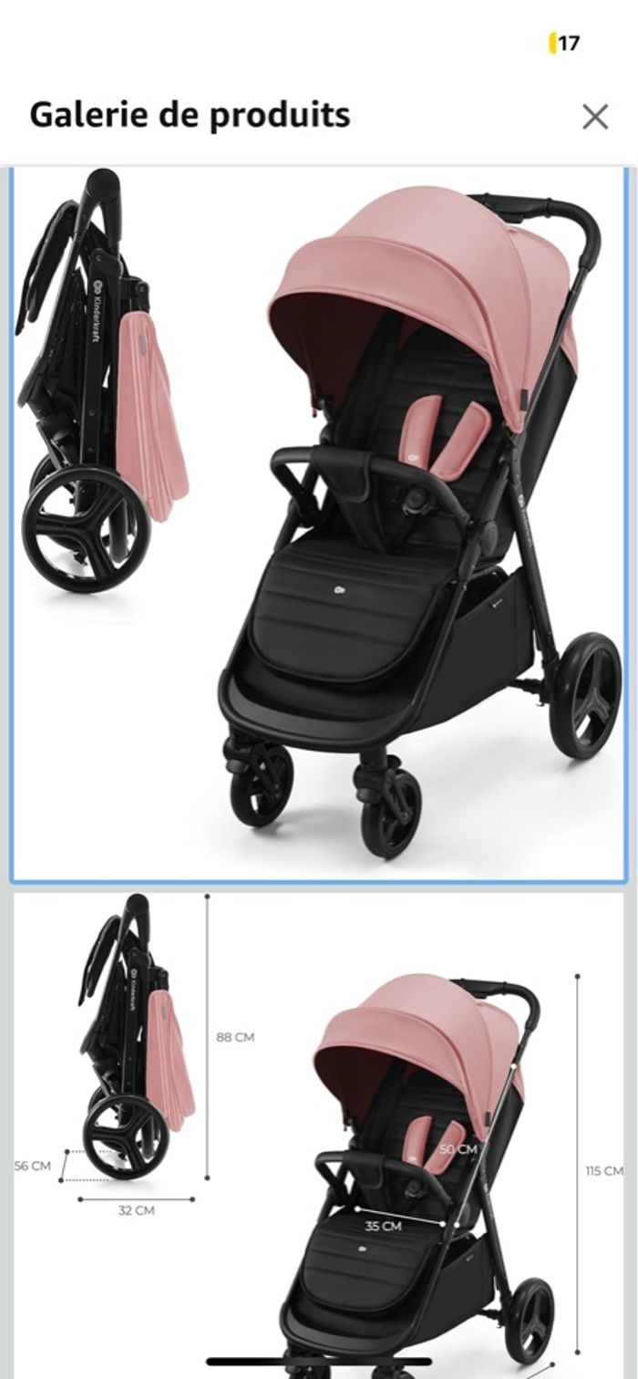 Poussette kindercraft