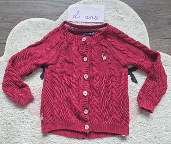 Gilet enfant fille 2 ans