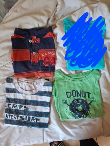 Lot Tee-shirt manche court