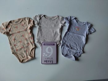 Lot de 3 bodies mc