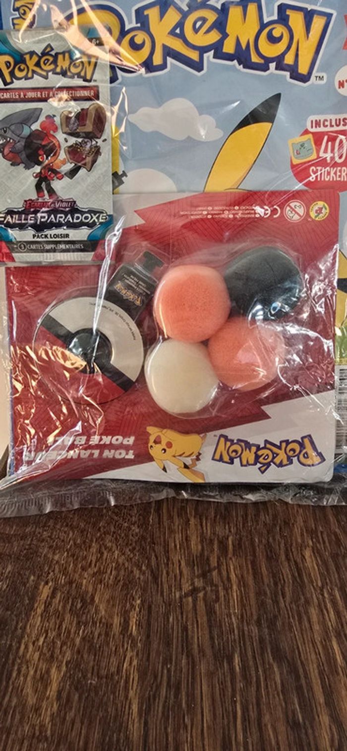 Livre pokemon avec goodies - photo numéro 3