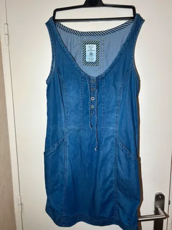 Robe en jean tom tailor