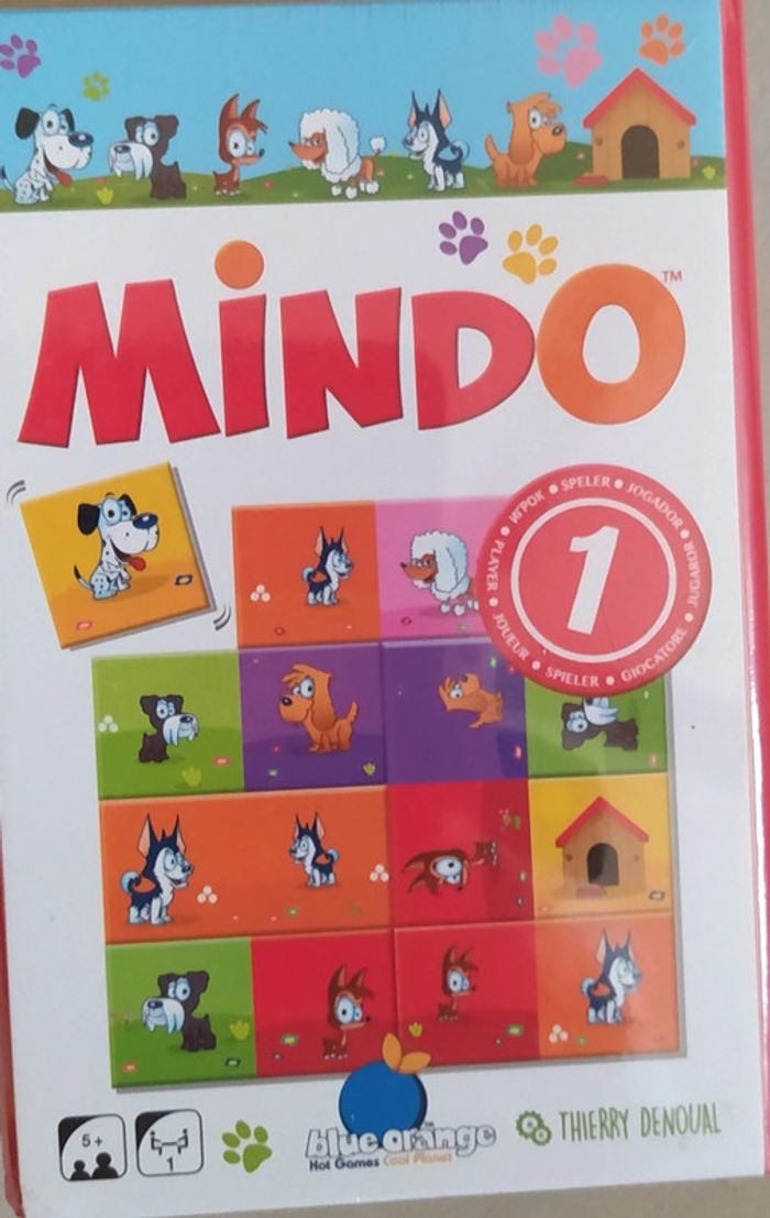 Mindo chien - jeu de société neuf