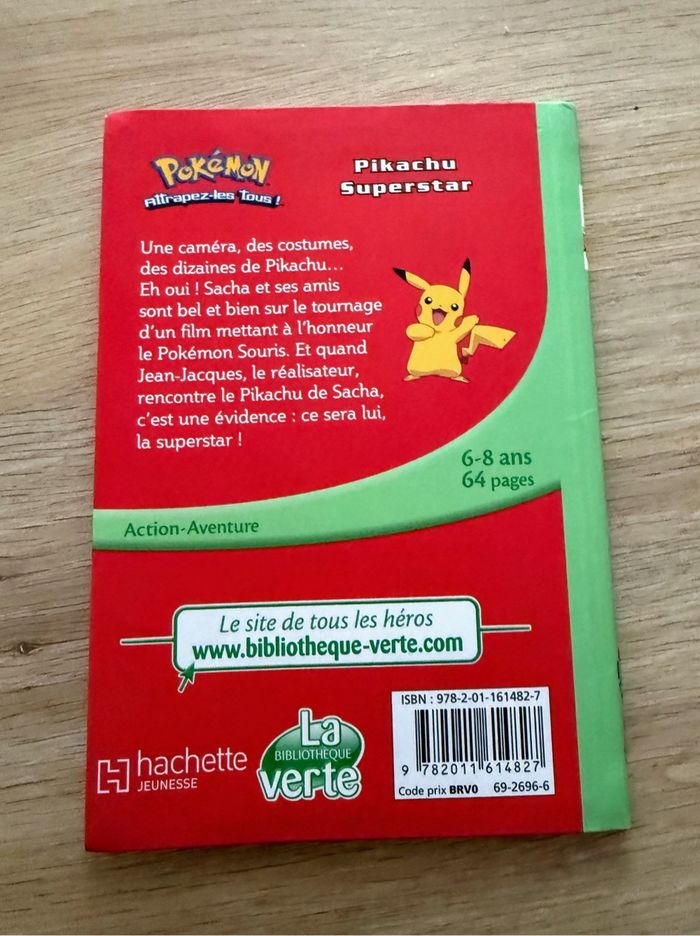 Livre Pokémon Pikachu superstar - photo numéro 2