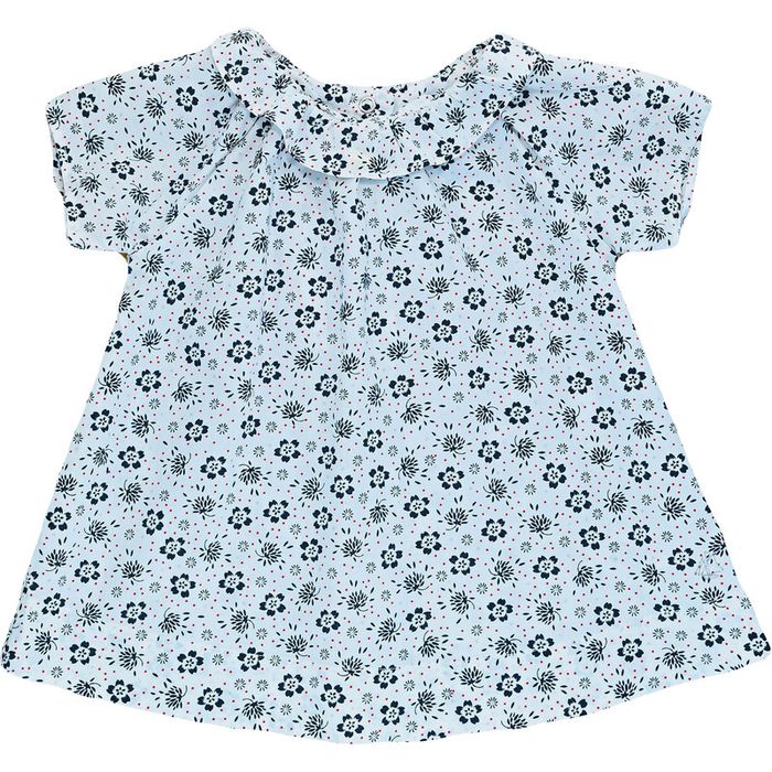 Blouse à manches courtes 24 mois en coton Petit Bateau