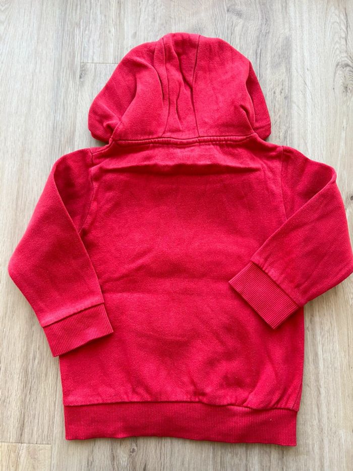 Pull sweat à capuche cars Disney 3 ans - photo numéro 4