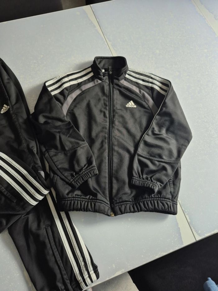 Jogging Adidas noir 8ans - photo numéro 2