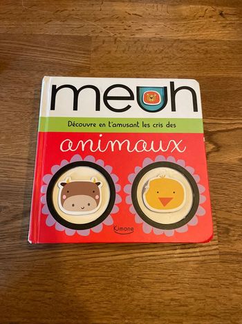 Livre cartonné Meuh Découvre en t’amusant les cris des animaux