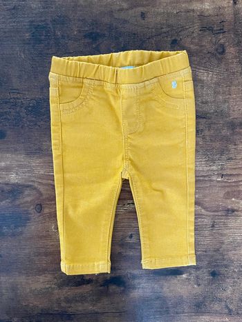 Pantalon / Jegging jaune moutarde