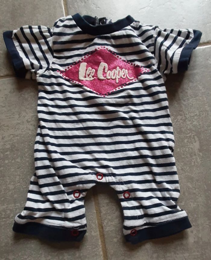 Barboteuse Lee Cooper fille 3mois