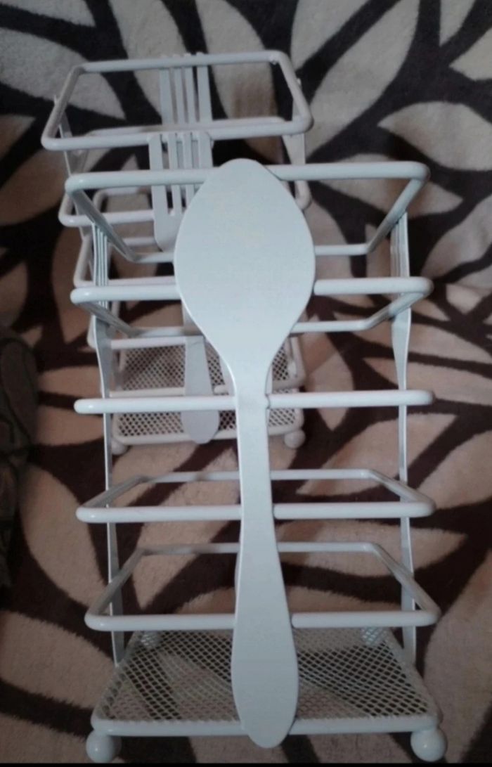 Lot de deux rangements ou égouttoirs à couverts "Gifi" neufs - photo numéro 2