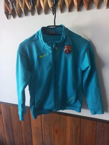 Veste survêtement bleu