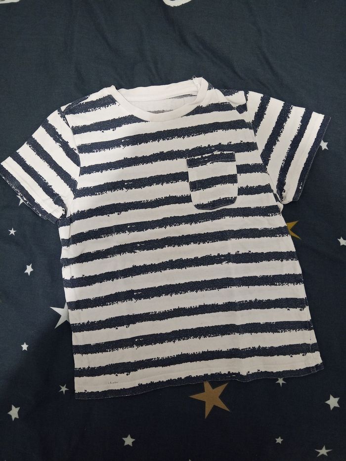 T-shirt a rayures _ 4 ans
