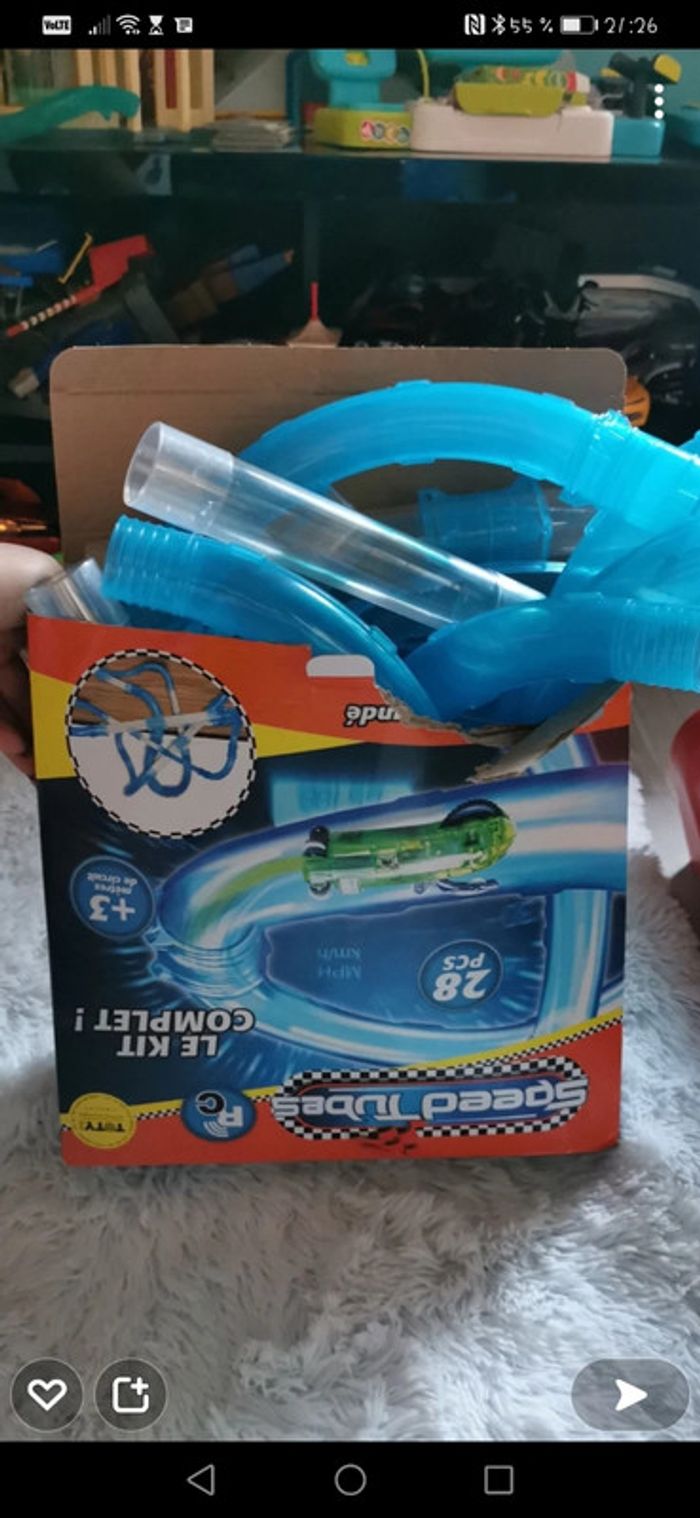 Speed tube circuit tube