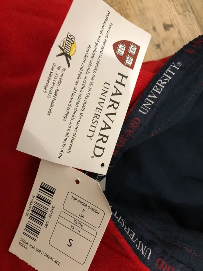 Sweat capuche Harvard university - photo numéro 8