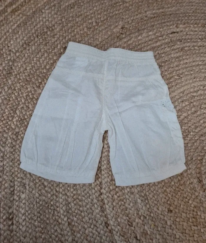 Short bébé fille blanc neuf 1 an - photo numéro 4