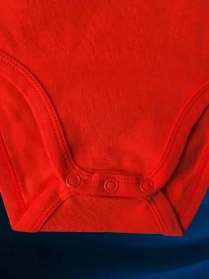 Lot de 2 bodys neufs Jacadi Paris blanc et orange 6 mois - photo numéro 14