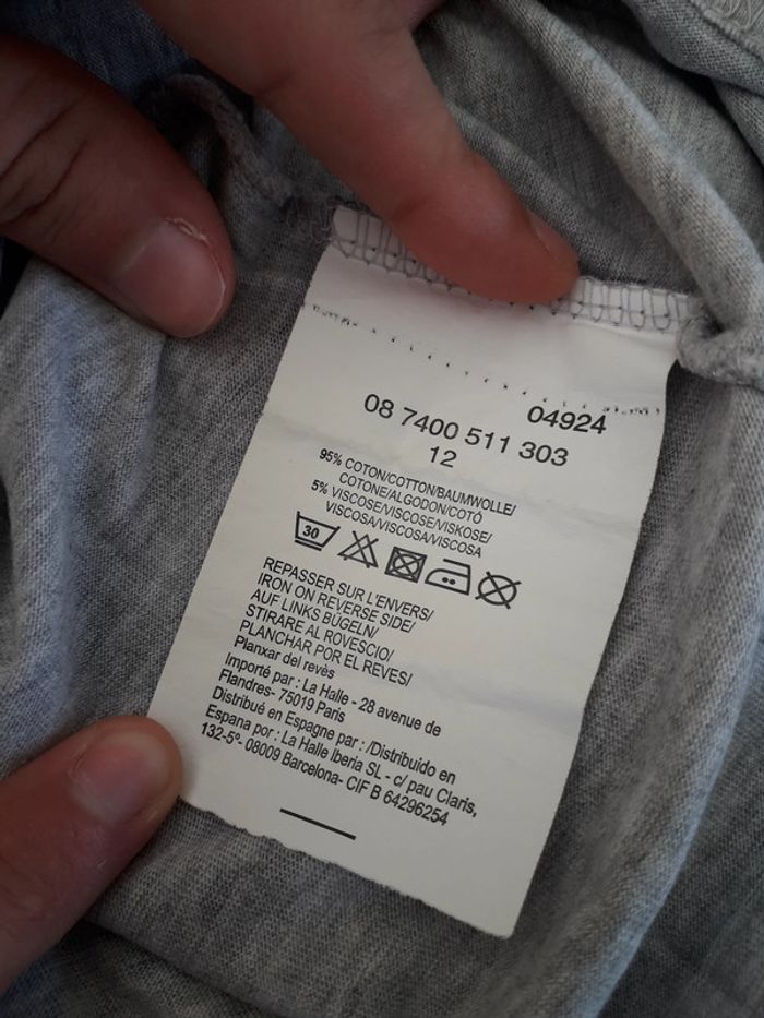 T-shirt T 12 ans - photo numéro 9