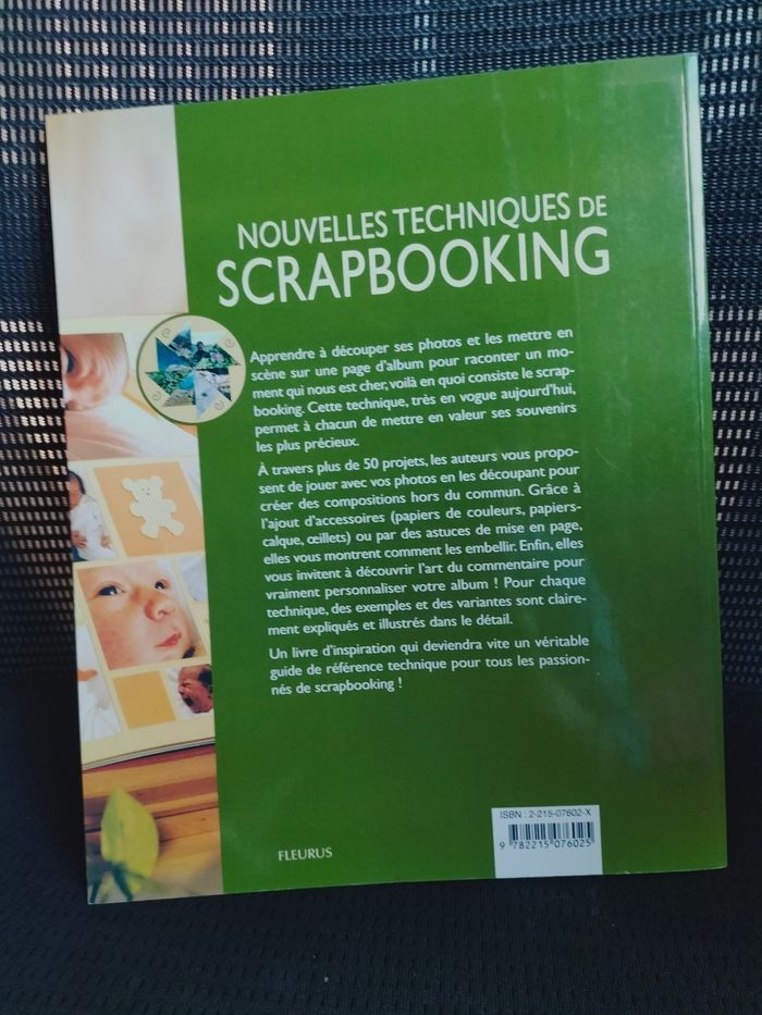 Livre nouvelles techniques de scrapbooking - photo numéro 6