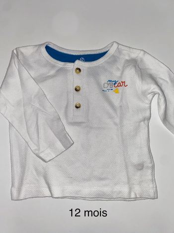 Tee shirt 12 mois