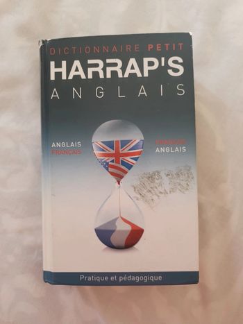 Dictionnaire anglais français Harrap's