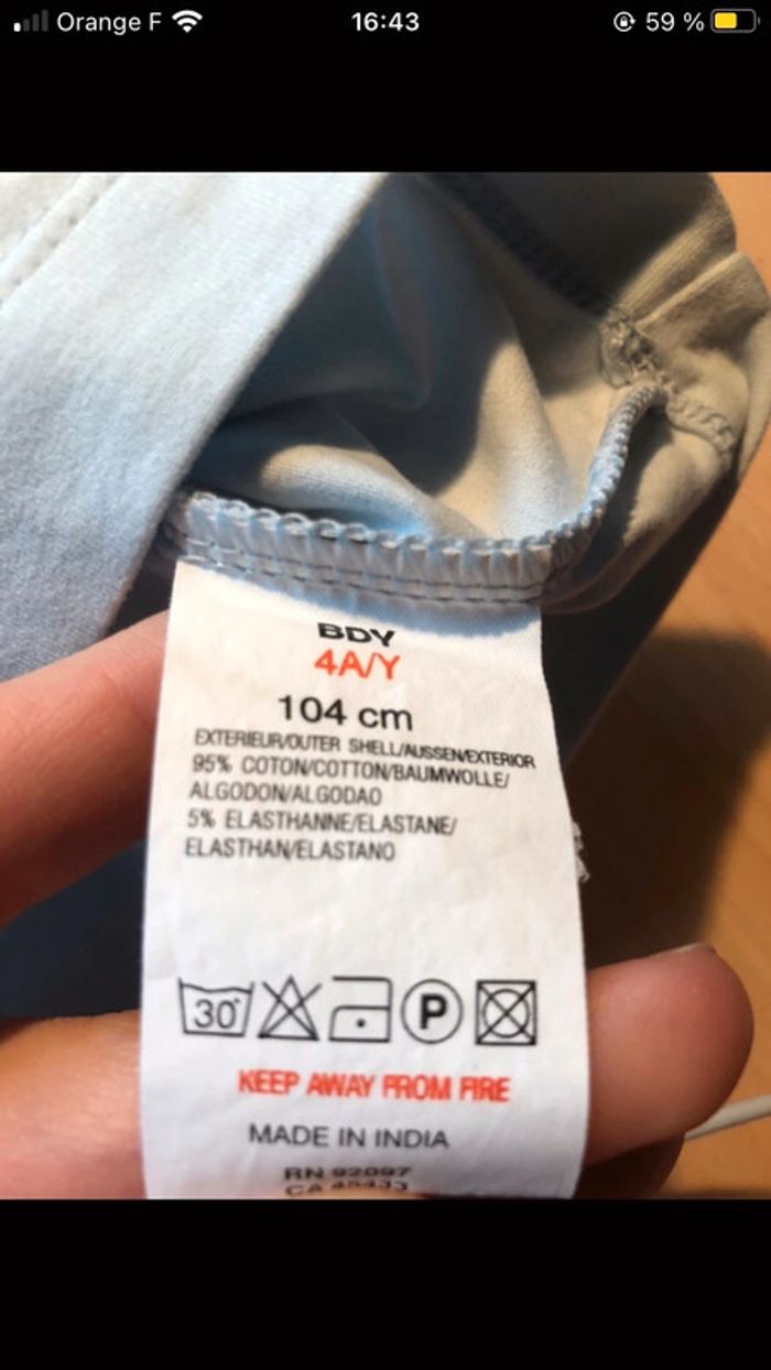 T-shirt à manches longues flocon - photo numéro 5