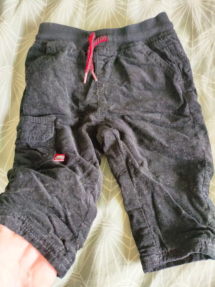 Pantalon chaud velours 12 mois