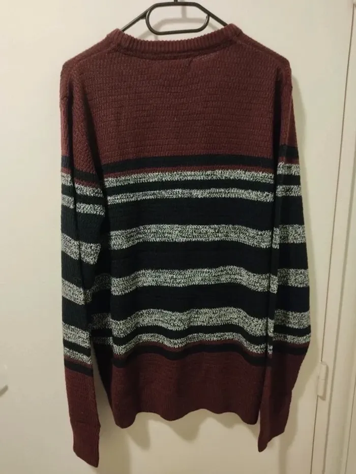 Pullover Bordeaux brave soul - photo numéro 3