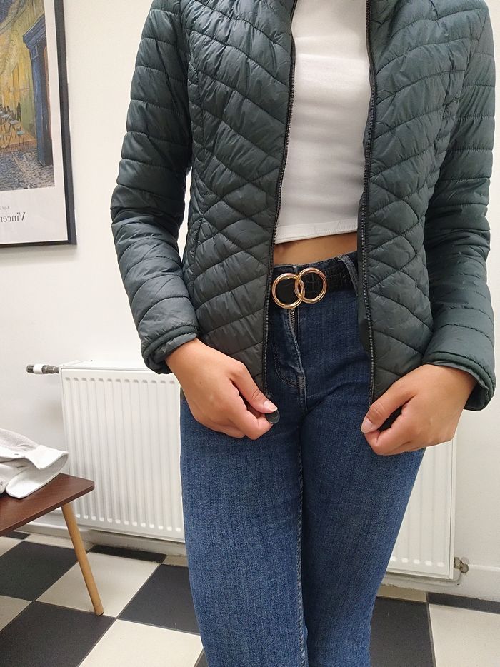 Veste matelassée - Laura Jo - 36 S vert - photo numéro 2