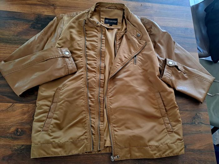 Blouson hommes colorie camel Kenzarro taille L - photo numéro 2