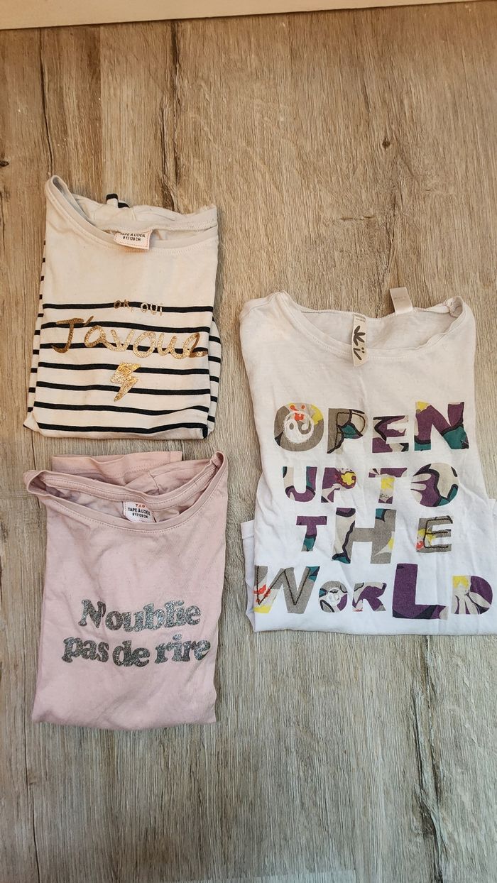 Lot de 3 tee shirt