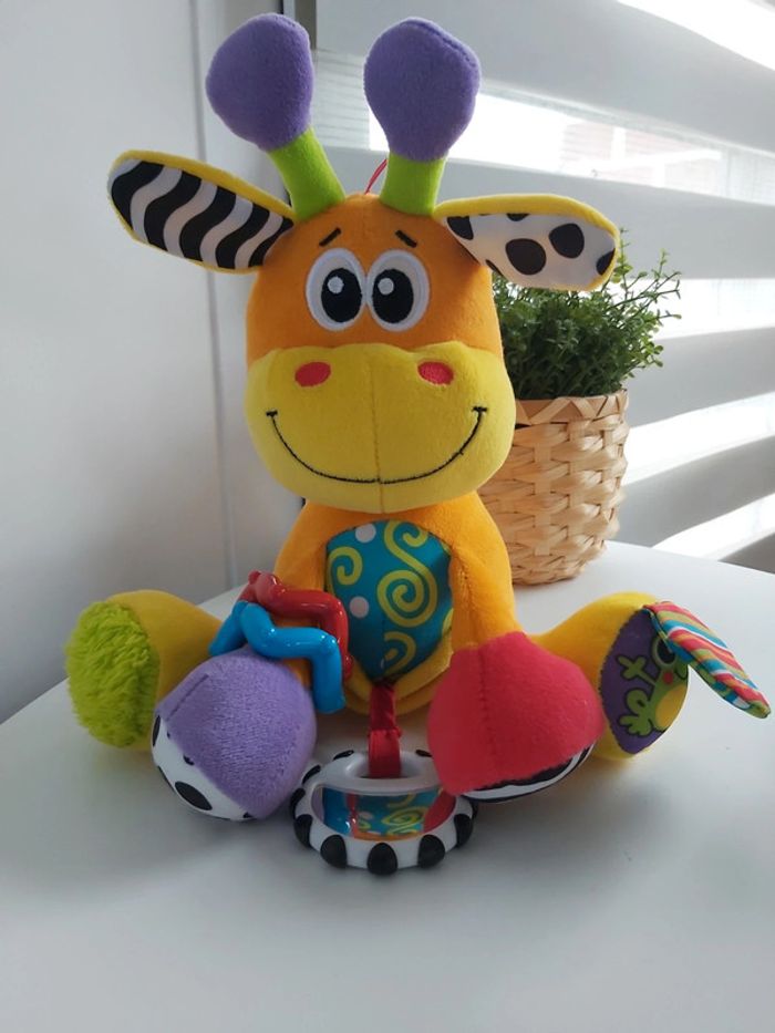 Peluche girafe playgro