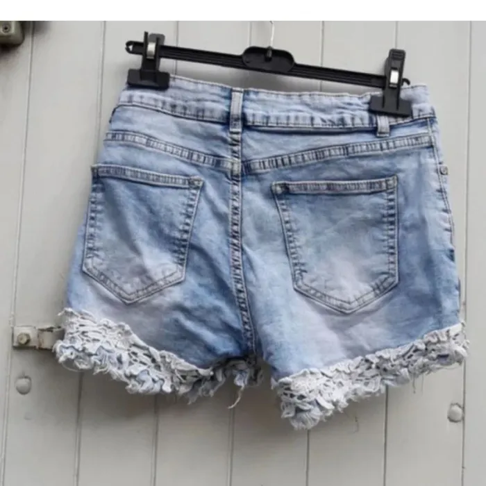 Short court en jeans femme taille 36 - Nina Carter - photo numéro 2