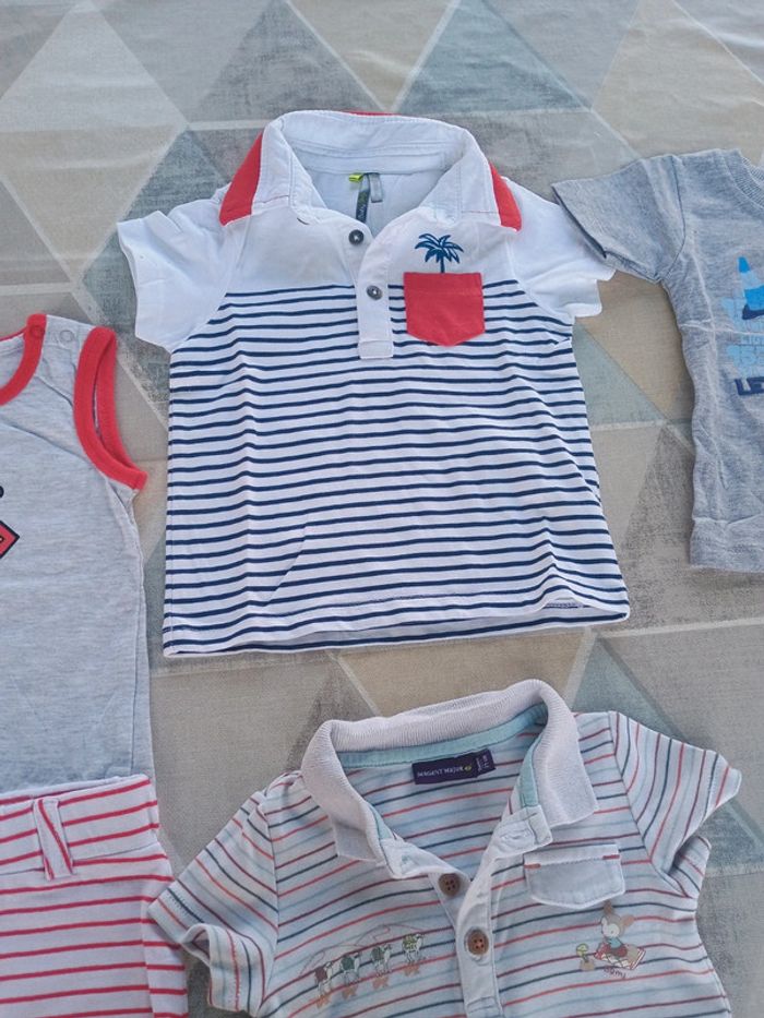 Lot de 5 vêtements garçon 9 mois - photo numéro 2