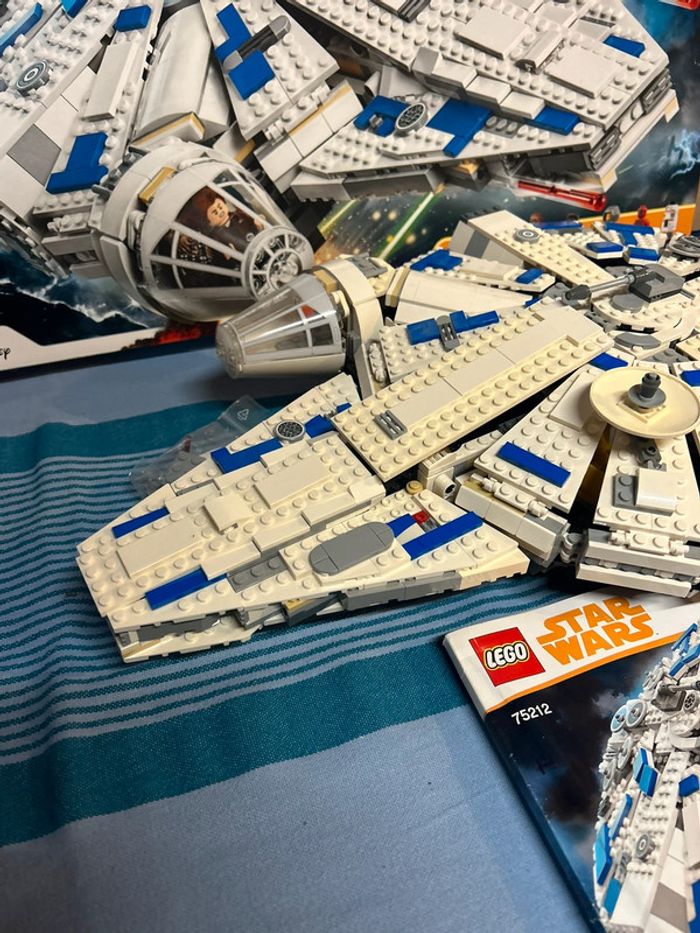 Lego Star Wars Faucon Millenium 75212 Incomplet Sans figurine - photo numéro 2