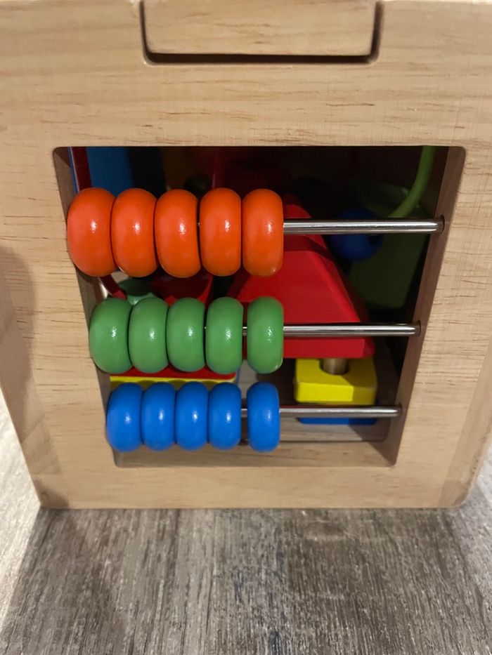 Cube d’activités en bois - photo numéro 6