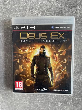 Jeu pour Sony PS3, Deus ex, human revolution en français.