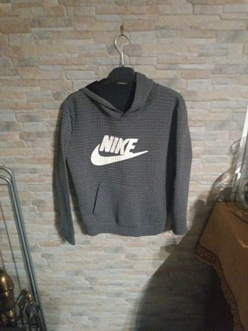 Sweat à capuche gris S