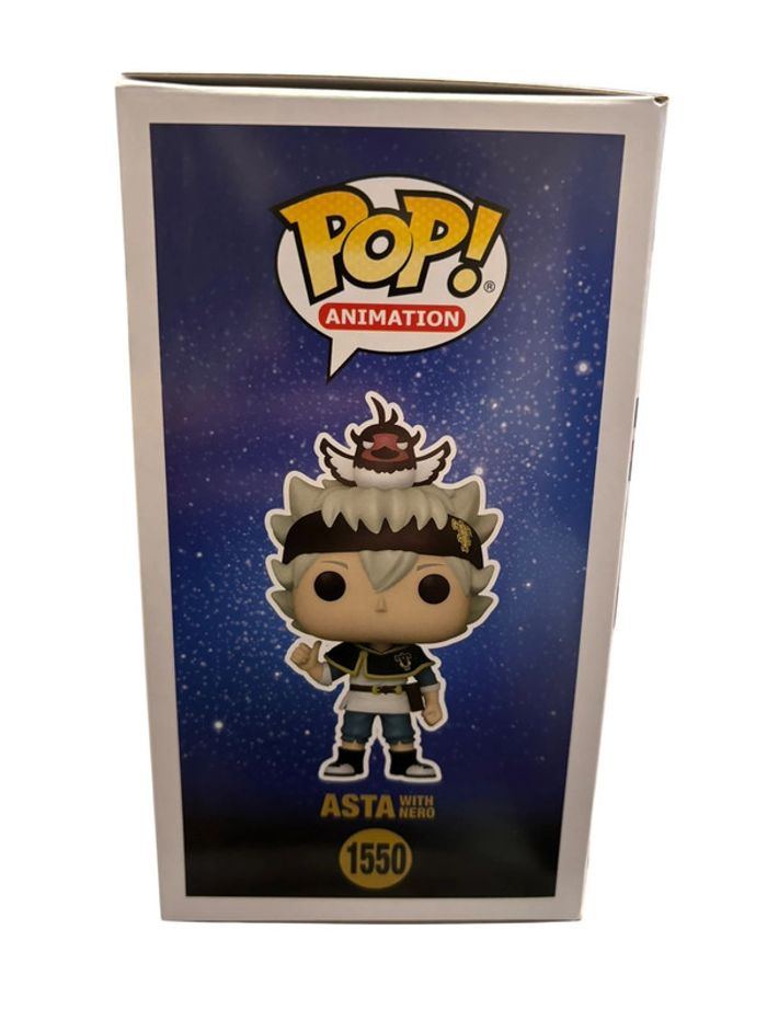Figurine Funko Pop Black Clover Asta With Nero numéro 1550 neuf - photo numéro 3