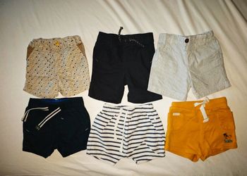 Joli lot de 6 shorts 6 mois multi marque