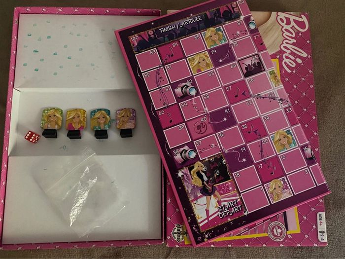 Lot de 2 jeux de société barbie - photo numéro 2