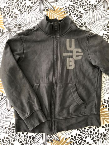Gilet zippé Benetton 8/9 ans