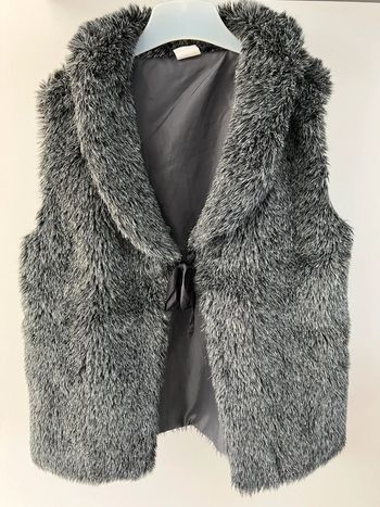 Gilet gris sans manche In extenso taille 32